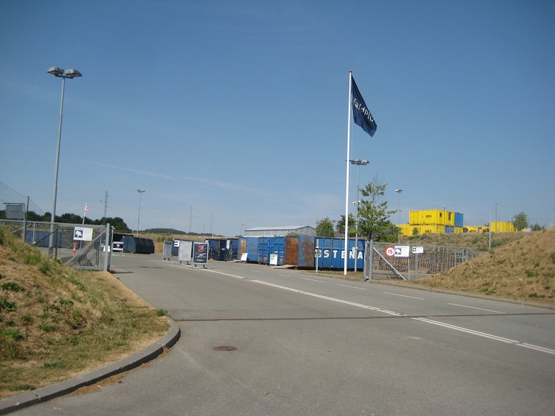 Genbrugspladsen i Ørslev