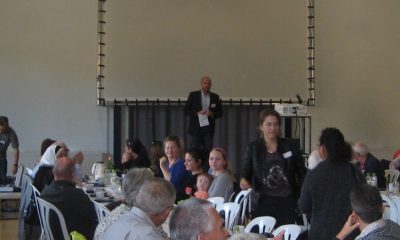 Borgmester Mikael Smed byder velkommen. Foto Per Fenger