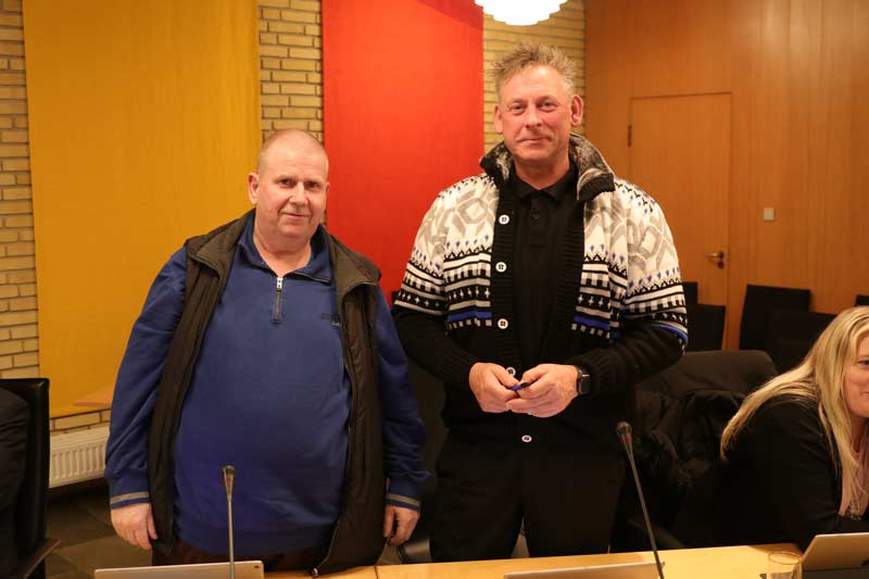 Heino Hahn og John Pawlik fra Dansk Folkeparti. Foto Anders Munch