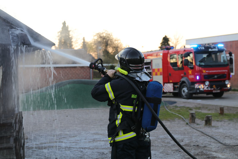 Mathias Erikson Vordingborg Brandstation brandmand