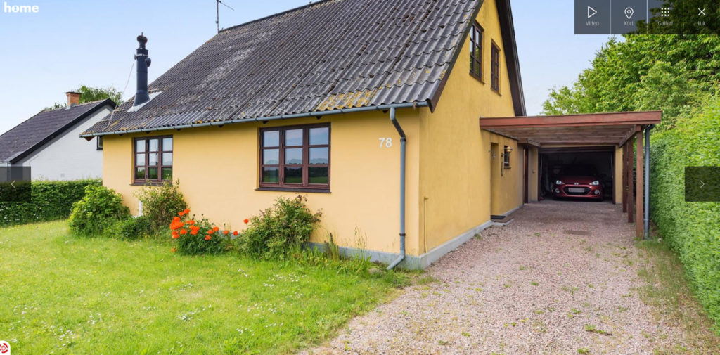 Klintholm havnevej villa bolig ejendom home i stege