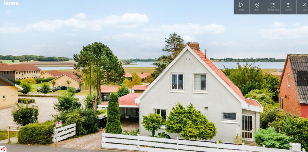 villa i stege på møn