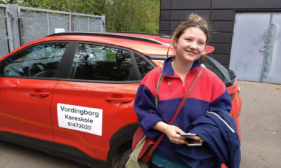 Kørekort fra Vordingborg Køreskole. Alexandra fra Møn