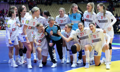 vm håndbold danmark mod tyskland et holdbillede