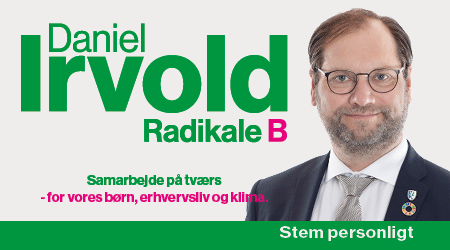 Daniel Irvold Radikale Venstre Vordingborg