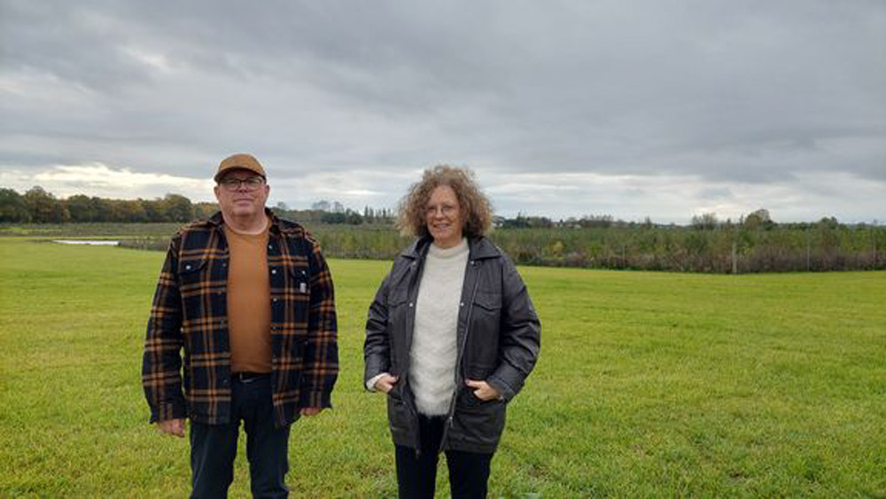 Ægteparret Tine og Jens Larsen Klimaskovfonden