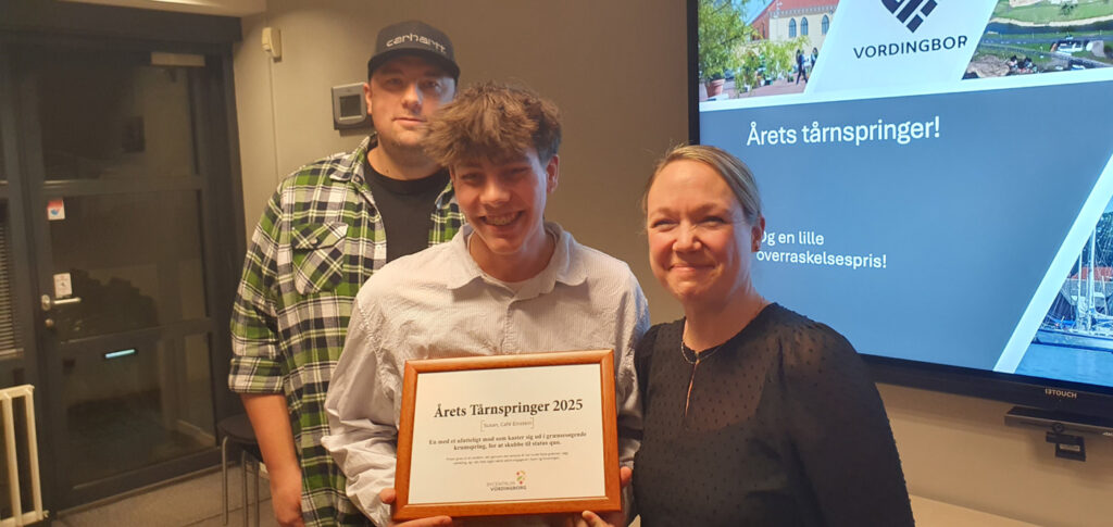 Årets Tårnspringer Cafe Einstein Vordingborg