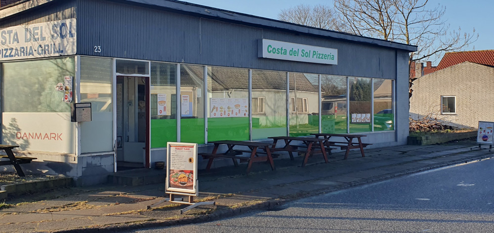 Spisested cafe Costa Del Sol i Vordingborg