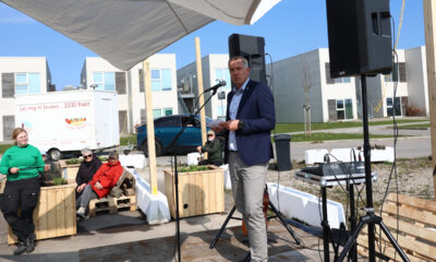 Indvielse af uderummet Kajstuen af Michael Seiding Larsen