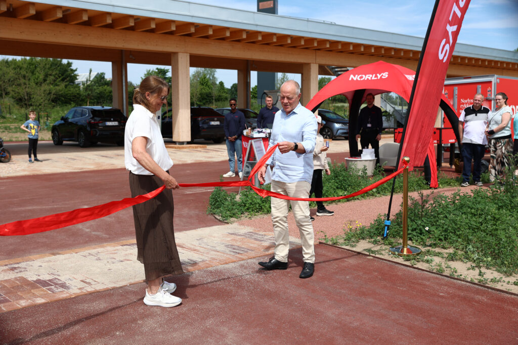 Norlys åbning af ladepark Vordingborg