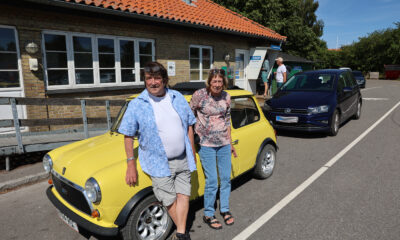 veteranbil fra Bogø Havn - Austin Mini